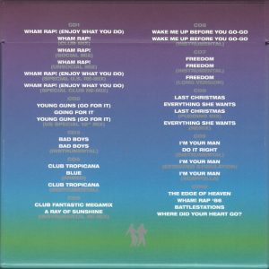 WHAM ! - THE SINGLES - ECHOES FROM THE EDGE OF HEAVEN - LIMITED EDITION - Imagen 2