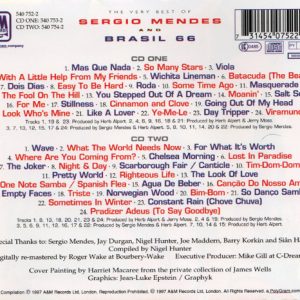 SERGIO MENDES & BRASIL 66 - THE VERY BEST OF SERGIO MENDES & BRASIL 66 - Imagen 3