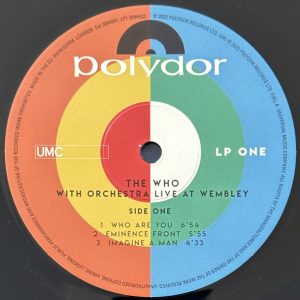 THE WHO - WITH ORCHESTRA LIVE AT WEMBLEY - Imagen 2
