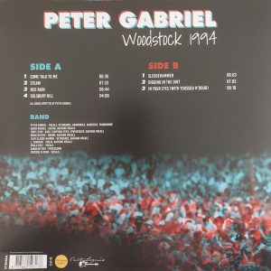 PETER GABRIEL - WOODSTOCK 1994 - Imagen 2