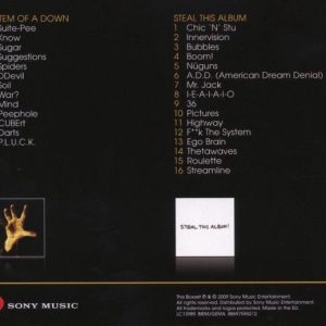 SYSTEM OF A DOWN - SYSTEM OF A DOWN / STEAL THIS ALBUM - Imagen 2