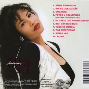 SELENA - AMOR PROHIBIDO - 30 ANIVERSARIO - Imagen 3