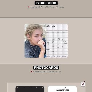 V - LAYOVER WEVERSE ALBUMS - VER 韓国盤 - Imagen 2