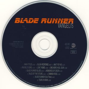 VANGELIS - BLADE RUNNER - SOUNDTRACK - Imagen 2
