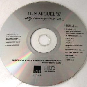 LUIS MIGUEL - SOY COMO QUIERO SER - Imagen 2