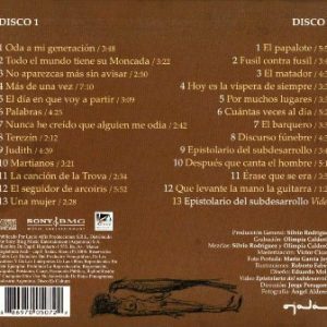 SILVIO RODRIGUEZ - ERASE QUE SE ERA - Imagen 2
