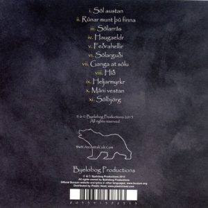 BURZUM - SOL AUSTAN /MANI VESTAN - Imagen 2