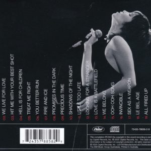 PAT BENATAR - GREATES HITS - Imagen 2