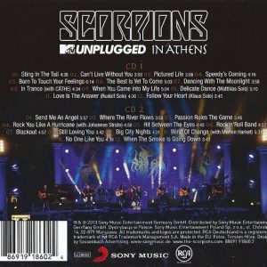 SCORPIONS - MTV UNPLUGGED IN ATHENS - Imagen 3