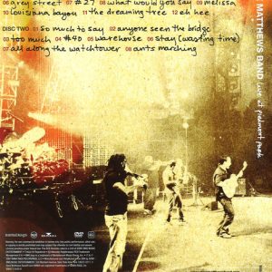 DAVE MATTHEWS BAND - LIVE AT PIEDMONT PARK - Imagen 2