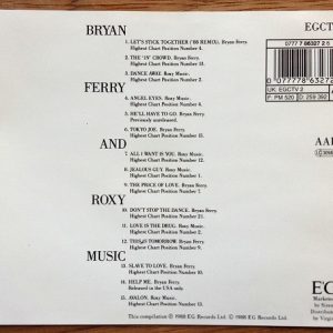 BRYAN FERRY AND ROXY MUSIC - BRYAN FERRY - THE ULTIMATE COLLECTION WITH ROXY MUSIC - Imagen 2