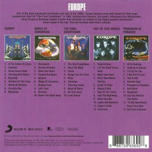 EUROPE - ORIGINAL ALBUM CLASSIC - Imagen 2