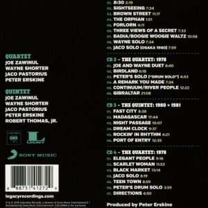 WEATHER REPORT - THE LEGENDARY LIVE TAPES 1978-1981 - Imagen 2