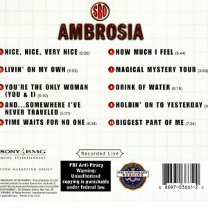 AMBROSIA - STANDING ROOM ONLY - Imagen 2