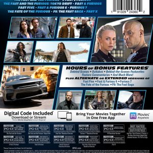 FAST & FURIOUS – 10-MOVIE COLLECTION - Imagen 2