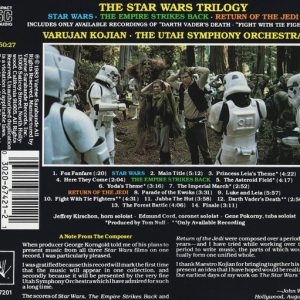 JOHN WILLIAMS - THE STAR WARS TRILOGY - SOUNDTRACK - Imagen 3