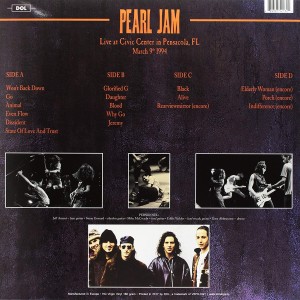 PEARL JAM - LIVE AT CIVIC CENTER IN PENSACOLA 1994 - Imagen 2