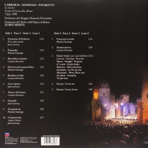 THE THREE TENORES - CARRERAS / DOMINGO / PAVAROTTI - MEHTA IN CONCERT - Imagen 2