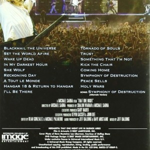 MEGADETH - THAT ONE NIGHT - LIVE IN BUENOS AIRES - Imagen 2