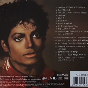 MICHAEL JACKSON - THRILLER 25th ANNIVERSARY - Imagen 2
