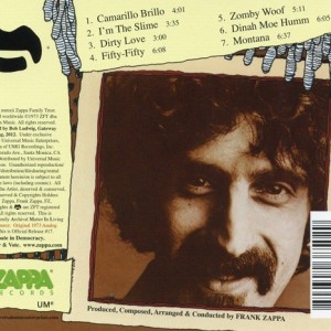 FRANK ZAPPA - OVER-NITE SENSATION - Imagen 2