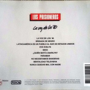 LOS PRISIONEROS - LA VOZ DE LOS 80 - Imagen 2