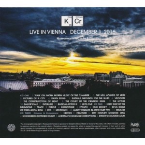 KING CRIMSON - LIVE IN VIENNA - Imagen 2