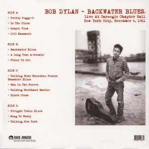 BOB DYLAN - BACKWATER BLUES - LIVE AT CARNEGIE CHAPTER HALL NEW YORK - NOVEMBER 4 1961 - Imagen 2