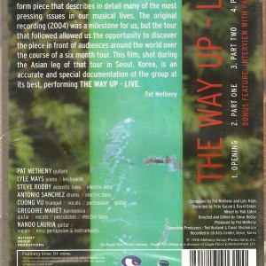 PAT METHENY GROUP - WAY UP LIVE - Imagen 3