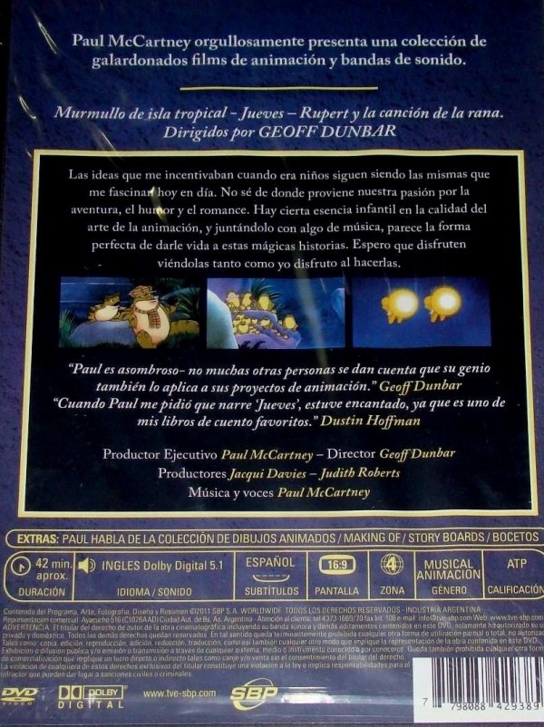 PAUL MCCARTNEY - LA COLECCION DE MUSICA Y ANIMACION - Imagen 2