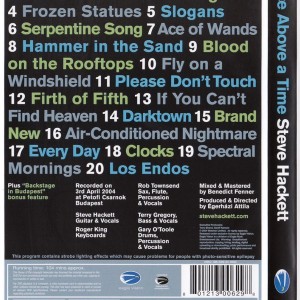 STEVE HACKETT - ONCE ABOVE A TIME - Imagen 3