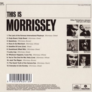 MORRISSEY - THIS IS MORRISSEY - Imagen 2