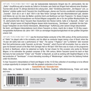 TOSCANINI - WAGNER / VERDI CENTURY RECORDINGS - Imagen 2