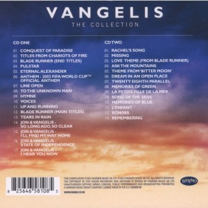 VANGELIS - THE COLLECTION - Imagen 2