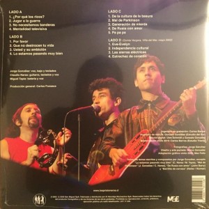 LOS PRISIONEROS - ESTADIO NACIONAL - VOL 2 - Imagen 2