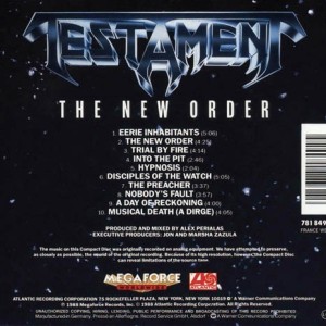 TESTAMENT - THE NEW ORDER - Imagen 2
