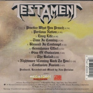 TESTAMENT - PRACTICE WHAT YOU PREACH - Imagen 2