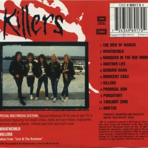 IRON MAIDEN - KILLERS - Imagen 2
