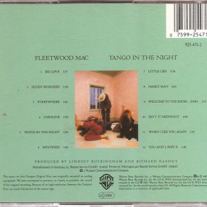FLEETWOOD MAC - TANGO IN THE NIGHT - Imagen 2