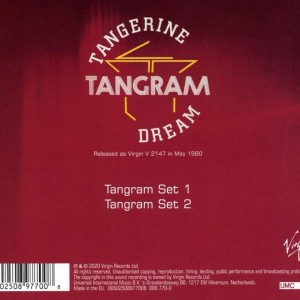 TANGERINE DREAM - TANGRAM - Imagen 2