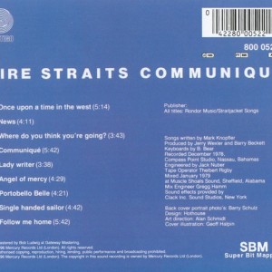 DIRE STRAITS - COMMUNIQUE - Imagen 3