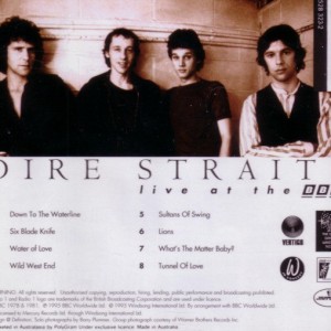 DIRE STRAITS ‎– LIVE AT THE BBC - Imagen 2