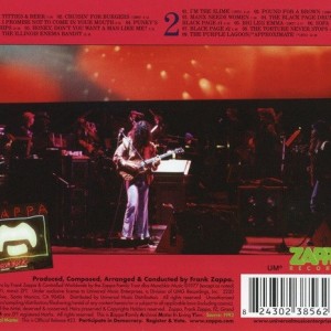 FRANK ZAPPA - ZAPPA IN NEW YORK - Imagen 2