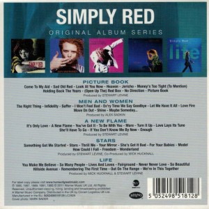 SIMPLY RED - ORIGINAL ALBUM SERIES - Imagen 2