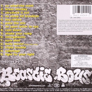 BEASTIE BOYS - SOLID GOLD HITS - Imagen 2
