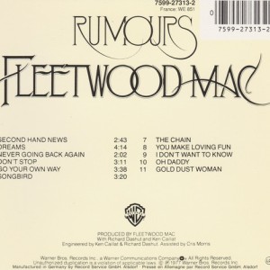 FLEETWOOD MAC - RUMOURS - Imagen 2