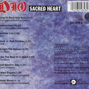 DIO - SACRED HEART - Imagen 2