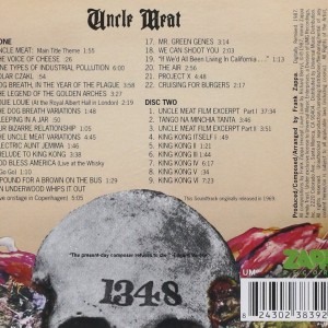FRANK ZAPPA AND THE MOTHERS OF INVENTION - UNCLE MEAT - Imagen 2