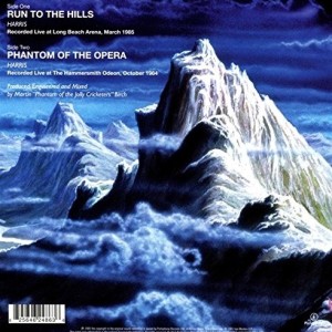 IRON MAIDEN - RUN TO THE HILLS / PHANTOM OF THE OPERA (7") - Imagen 2
