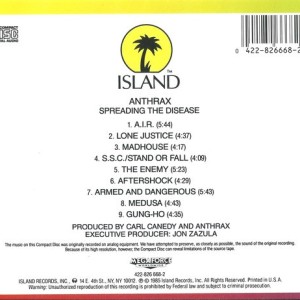 ANTHRAX - SPREADING THE DISEASE - Imagen 2